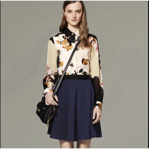 3.1 Phillip Lim for Target Floral Sheer Button Down Long Sleeve Women's S - Picture 2 of 12